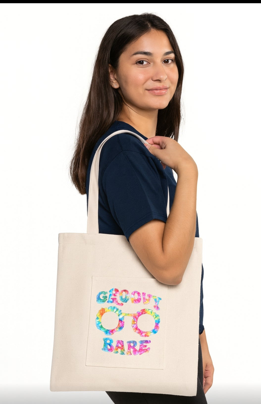 Retro tote bag