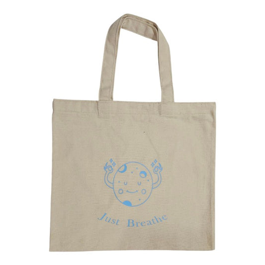 Handmade printed tote bag