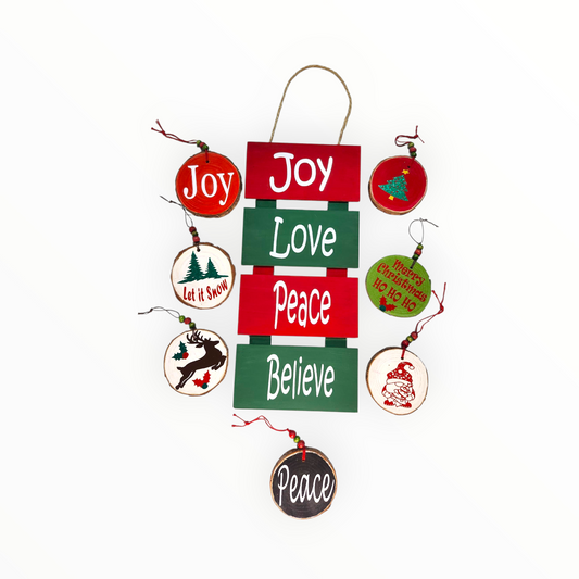 Printed Christmas decor